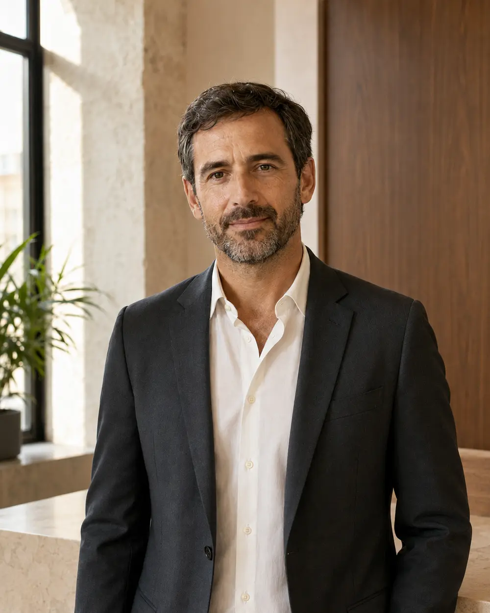 Retrato de Tomás Riera, profesional ficticio de VALNERA LEGAL.